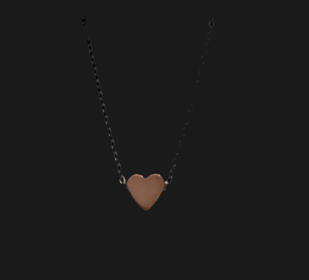 Stainless steel heart necklace - Rescinti