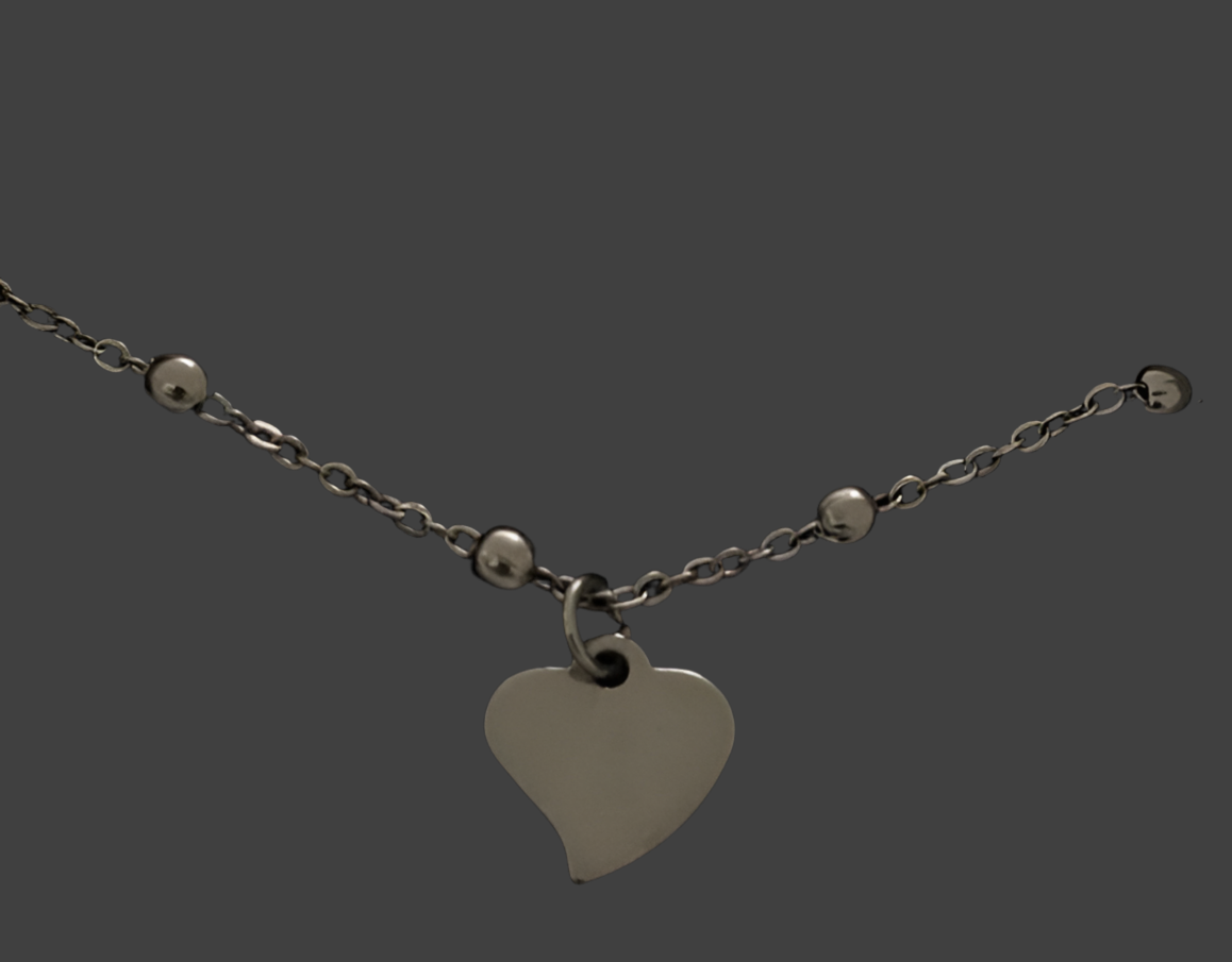 Stainless Steel Heart Bracelet - Rescinti