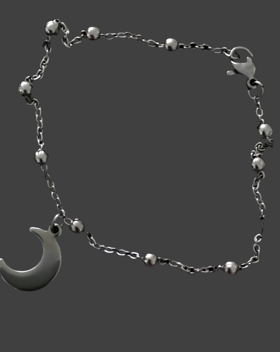 Stainless Steel Moon Bracelet - Rescinti