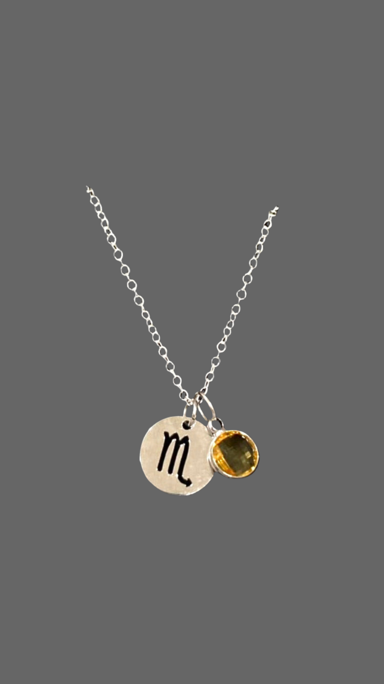 The Silver Zodiac Necklace - Rescinti