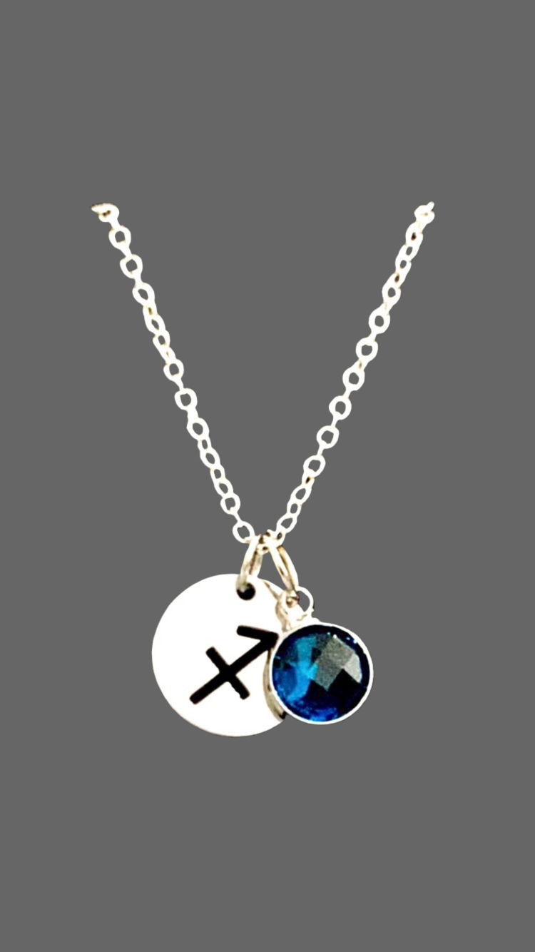 The Silver Zodiac Necklace - Rescinti