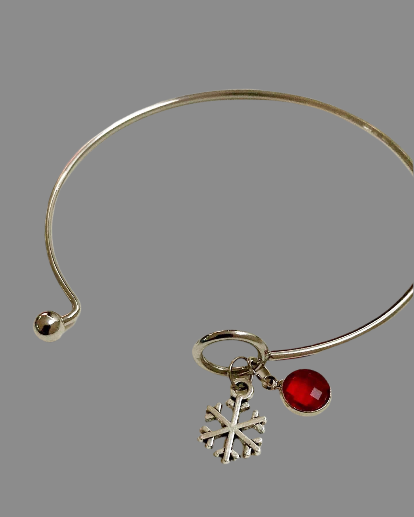 Christmas Stainless Steel Bangles - (Eight Styles Available)