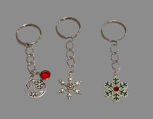 Christmas Keyring’s - (Three Styles Available)