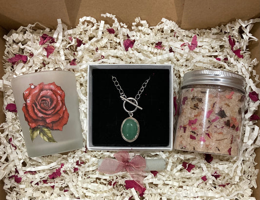 The Small Green Aventurine Gift Pack Hamper - Rescinti