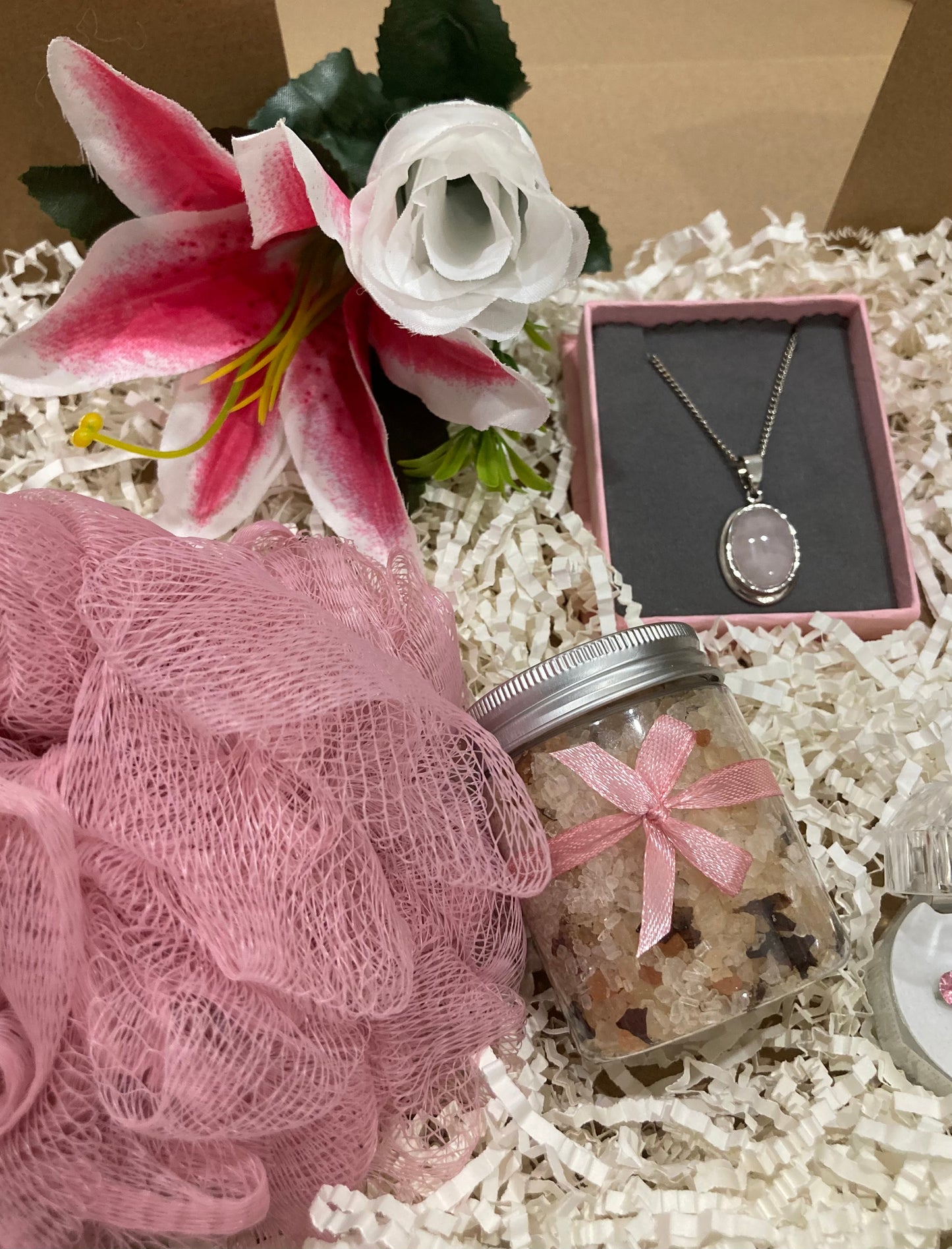 The Pink Rose Quartz Gift Box - Rescinti