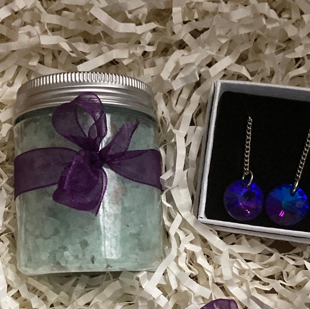 The Periwinkle Dangle Earring Gift Box - Rescinti