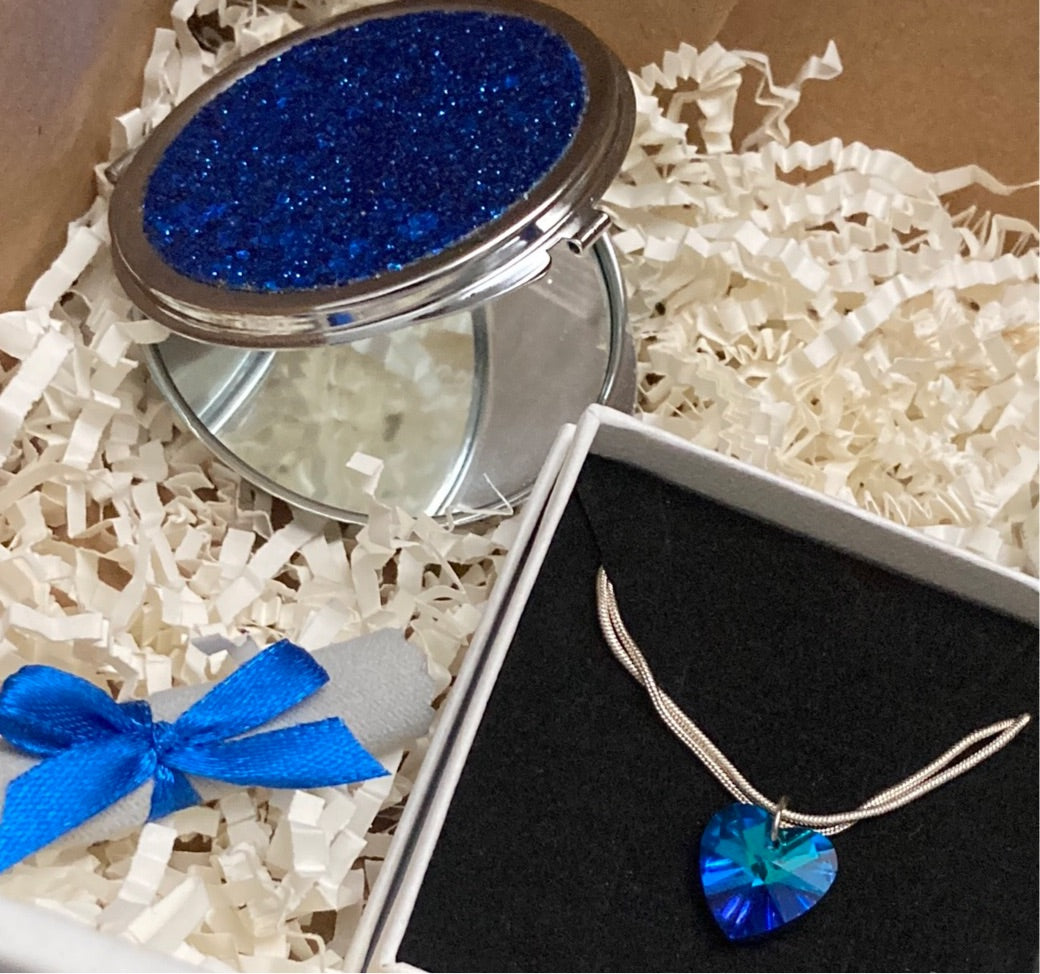 The Blue Glitter Gift Box - Rescinti