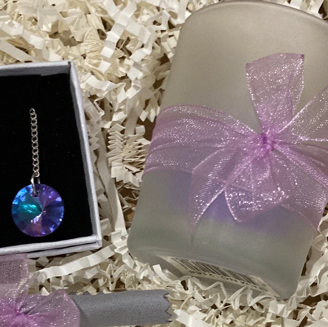 The Violet Dangle Earring Gift Pack Hamper - Rescinti