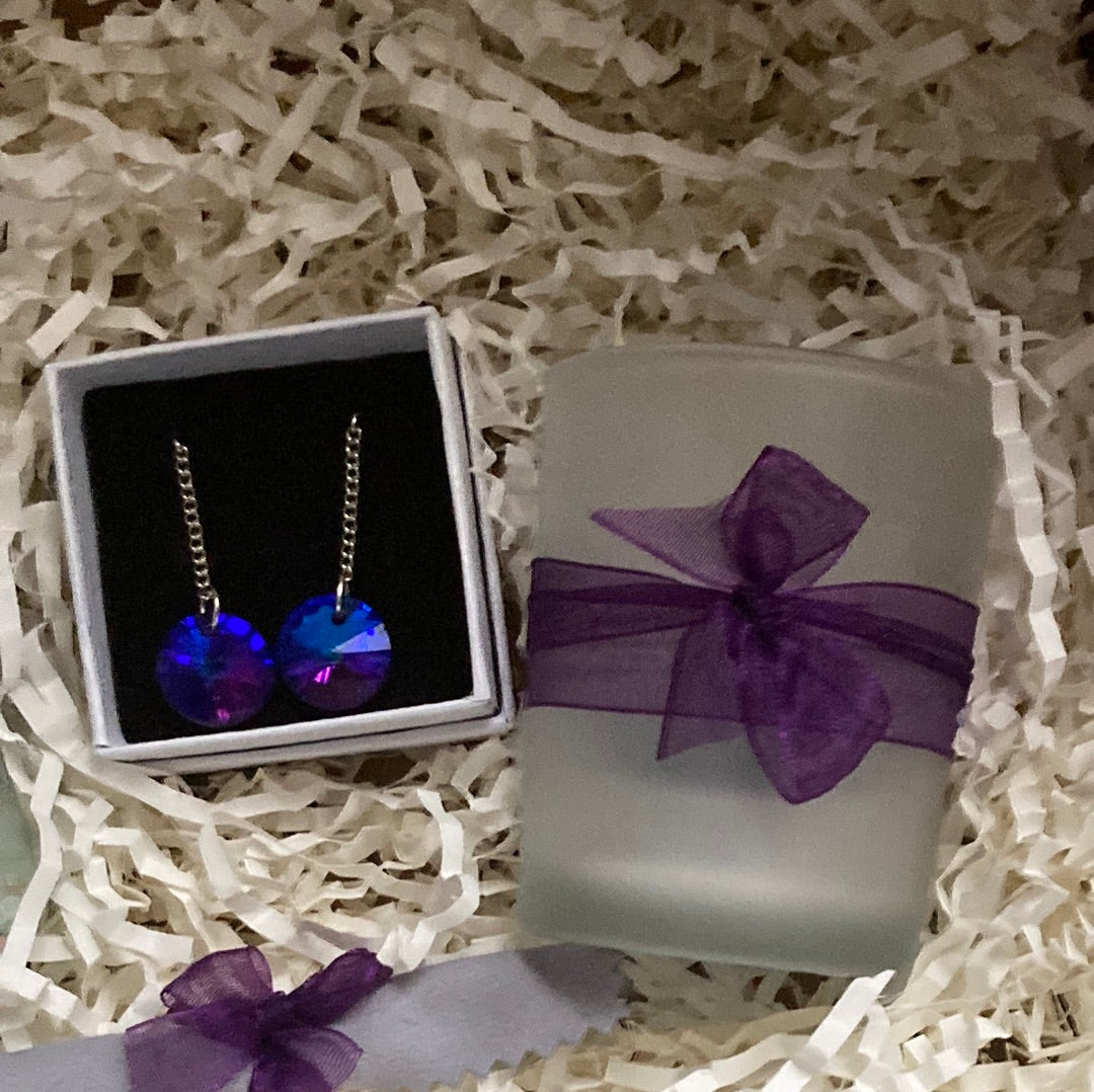 The Periwinkle Dangle Earring Gift Box - Rescinti