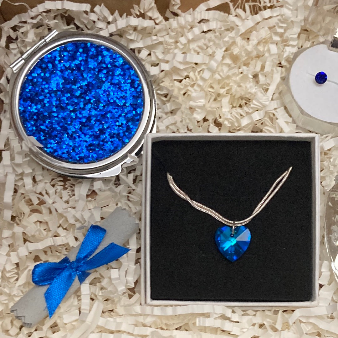 The Blue Glitter Gift Box - Rescinti