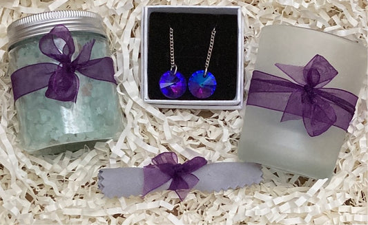 The Periwinkle Dangle Earring Gift Box - Rescinti