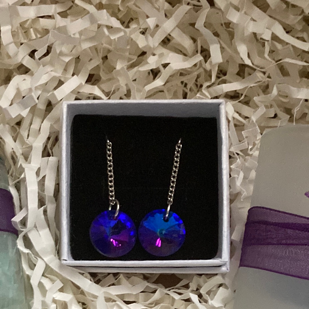 The Periwinkle Dangle Earring Gift Box - Rescinti